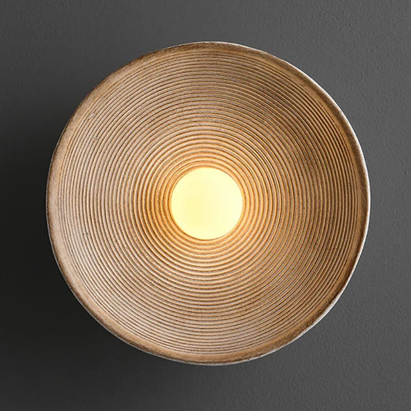 Wall Sconce Solid Wood Integrated LED Wall Wash