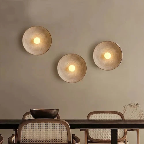 Wall Sconce Solid Wood Integrated LED Wall Wash