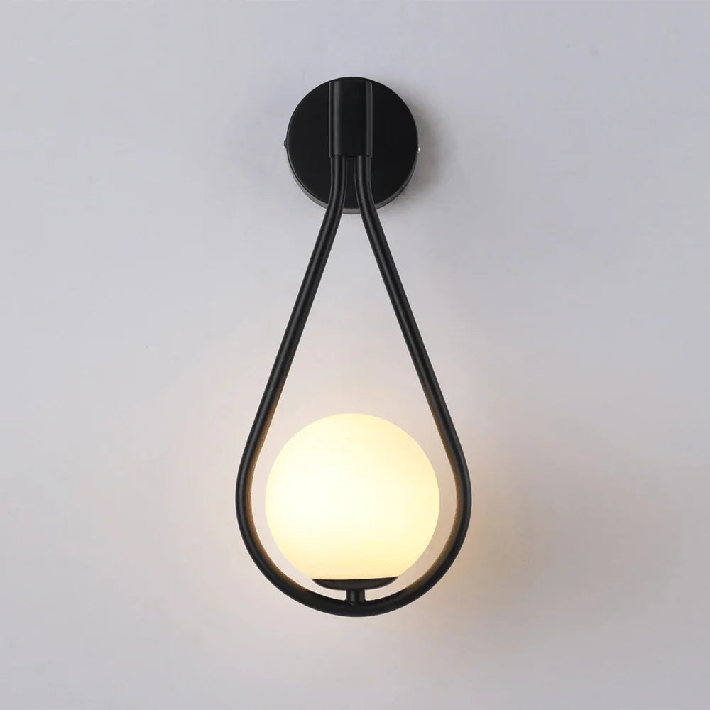Wall Sconce Teardrop Integrated LED Downward Wash