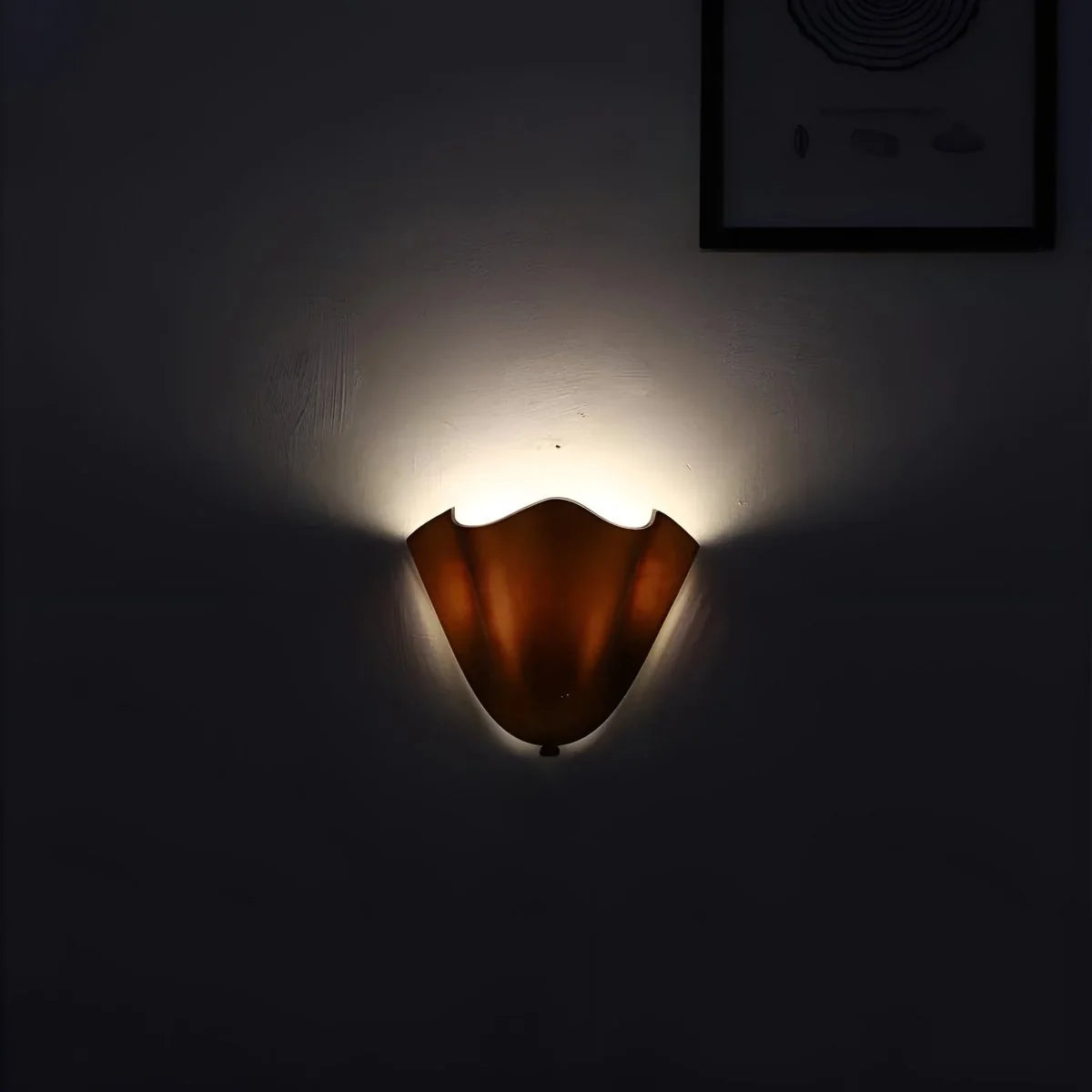 Wall Sconce Vintage Stained Glass LED Lighting
