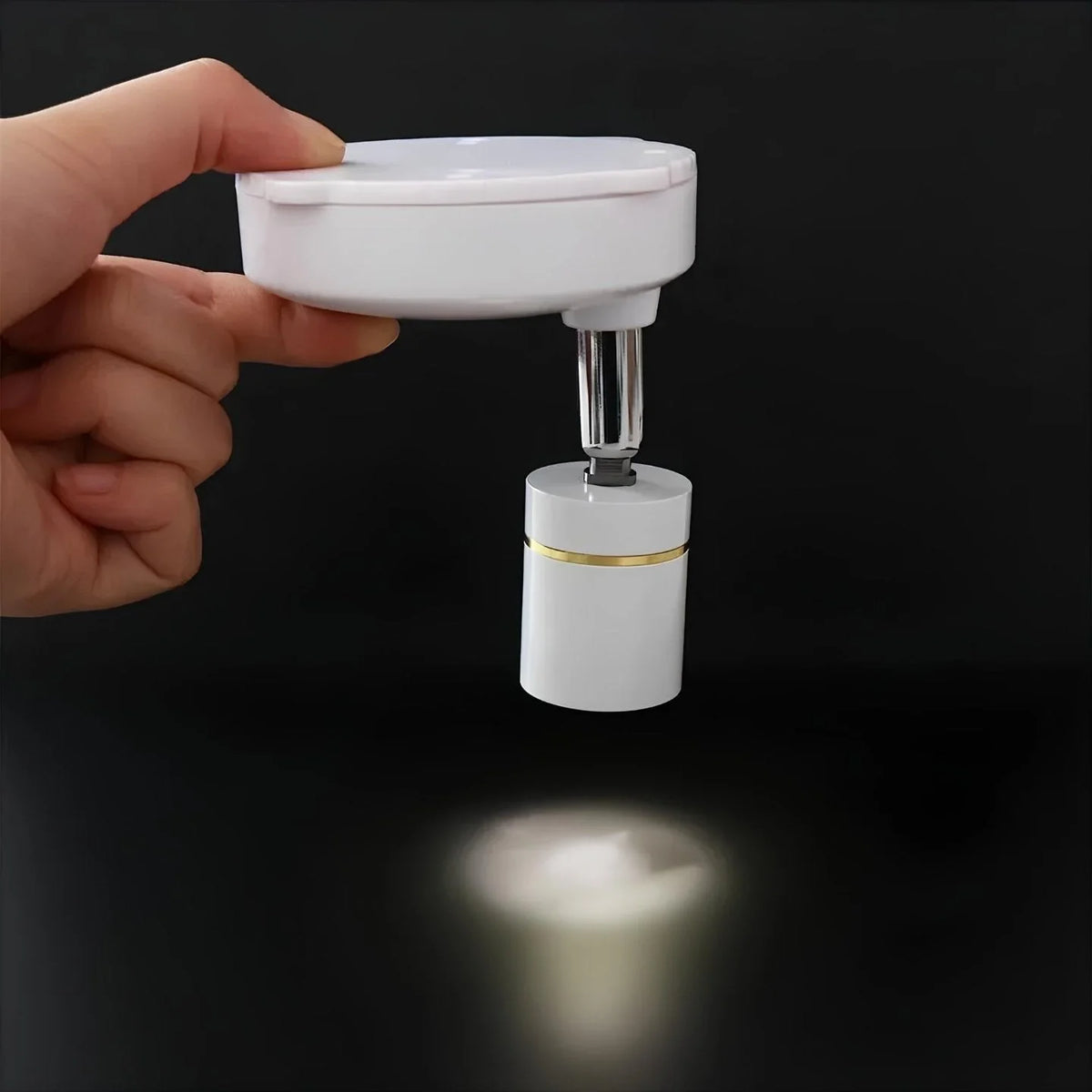 Wall Spotlight Adjustable Aim USB Rechargeable & AA Compatible