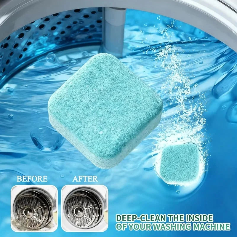 Washing Machine Cleaner Tablets Pet Hair & Odor Control