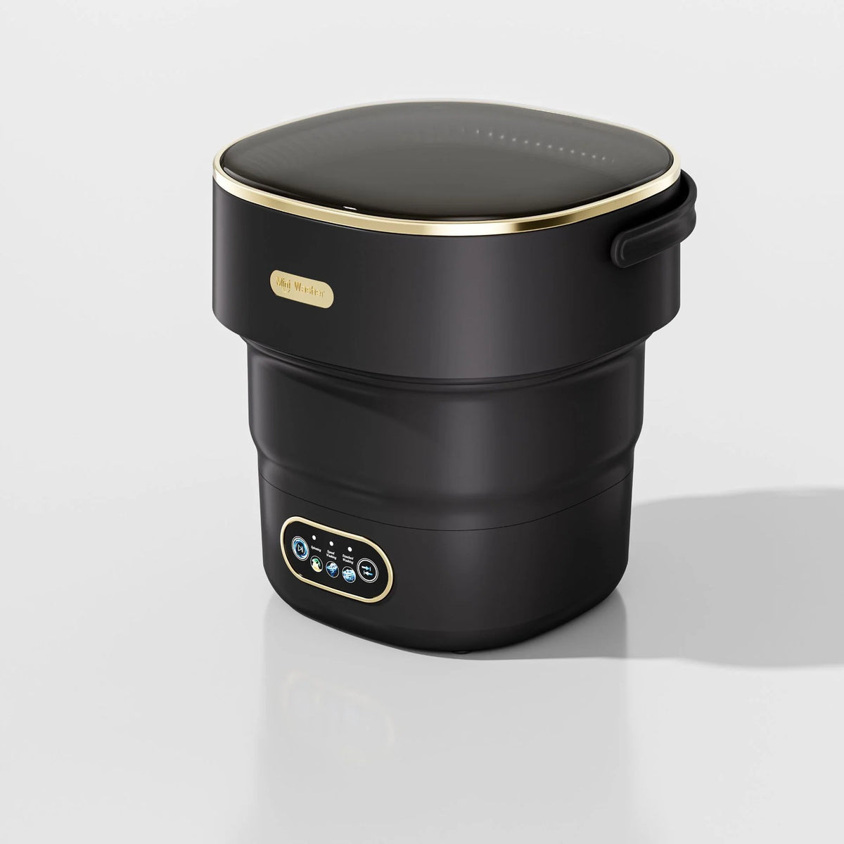 Washing Machine Foldable Portable Built-In Spin Dryer 5 Kg