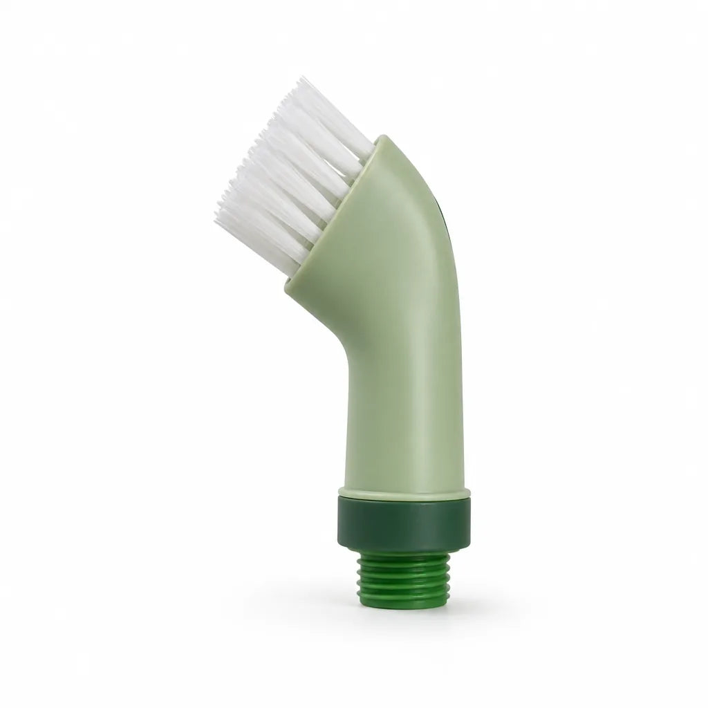 Water Bottle Brush Angled Screw-On Water Flow