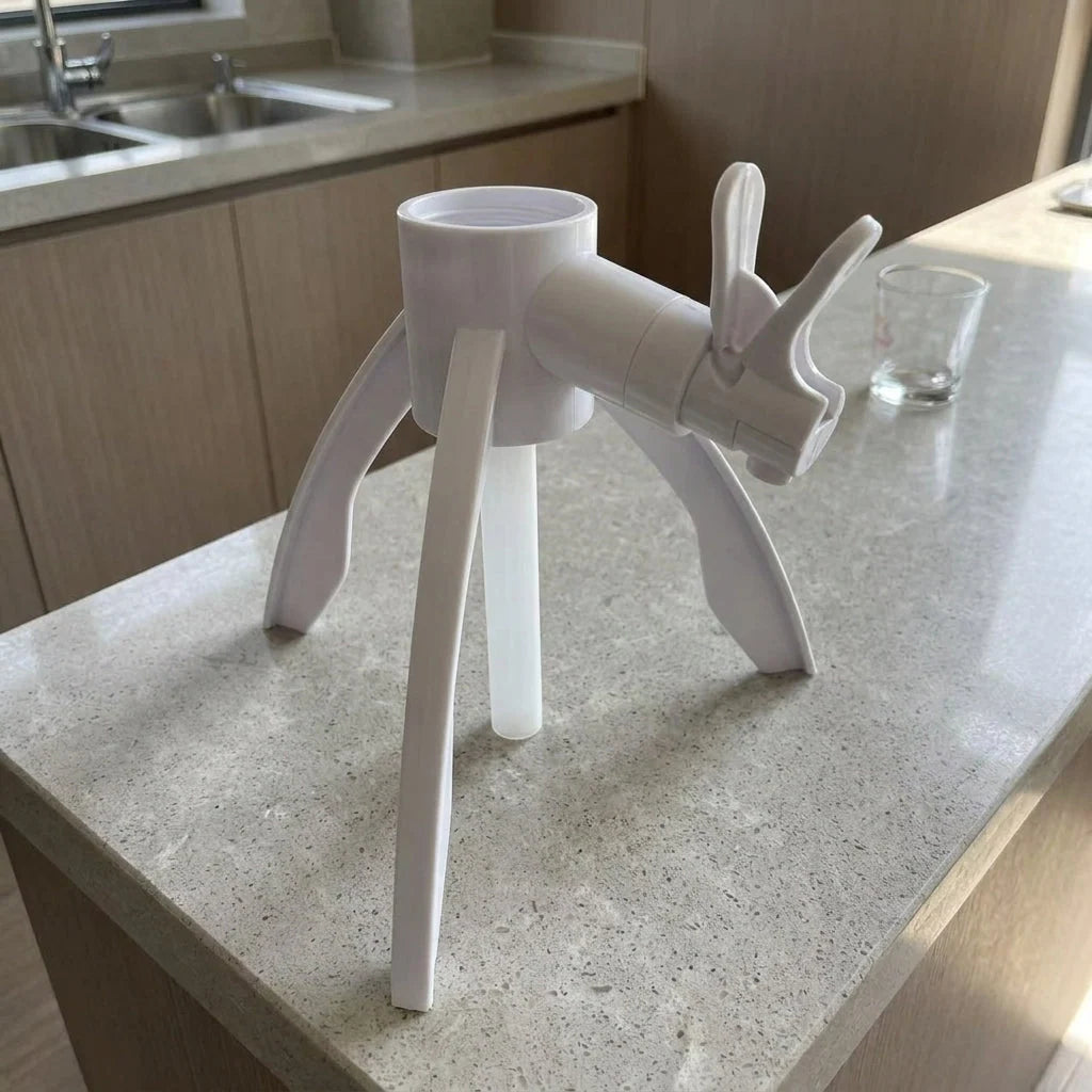 Water Dispenser Screw-On Manual Press Tap