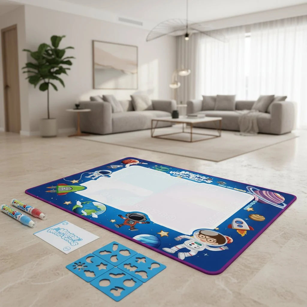 Water Drawing Mat Reusable Water-Only Quick-Drying