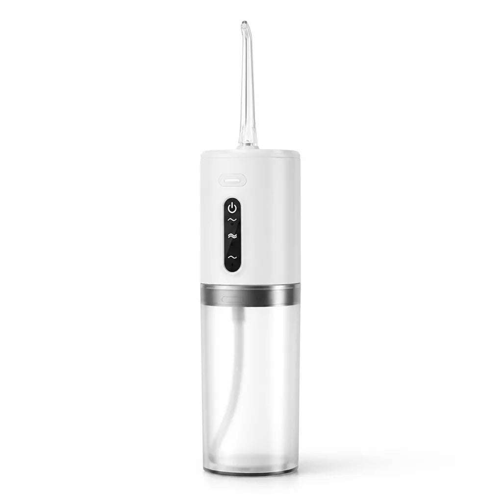 Water Flosser Cordless Rechargeable Interchangeable Nozzle Tips