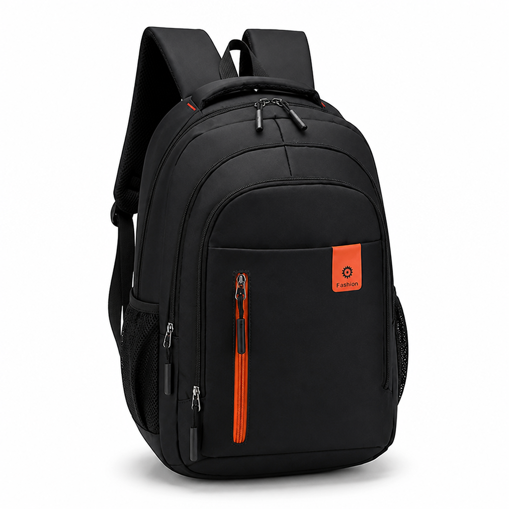 Water-Repellent Oxford Backpack (Padded Straps)
