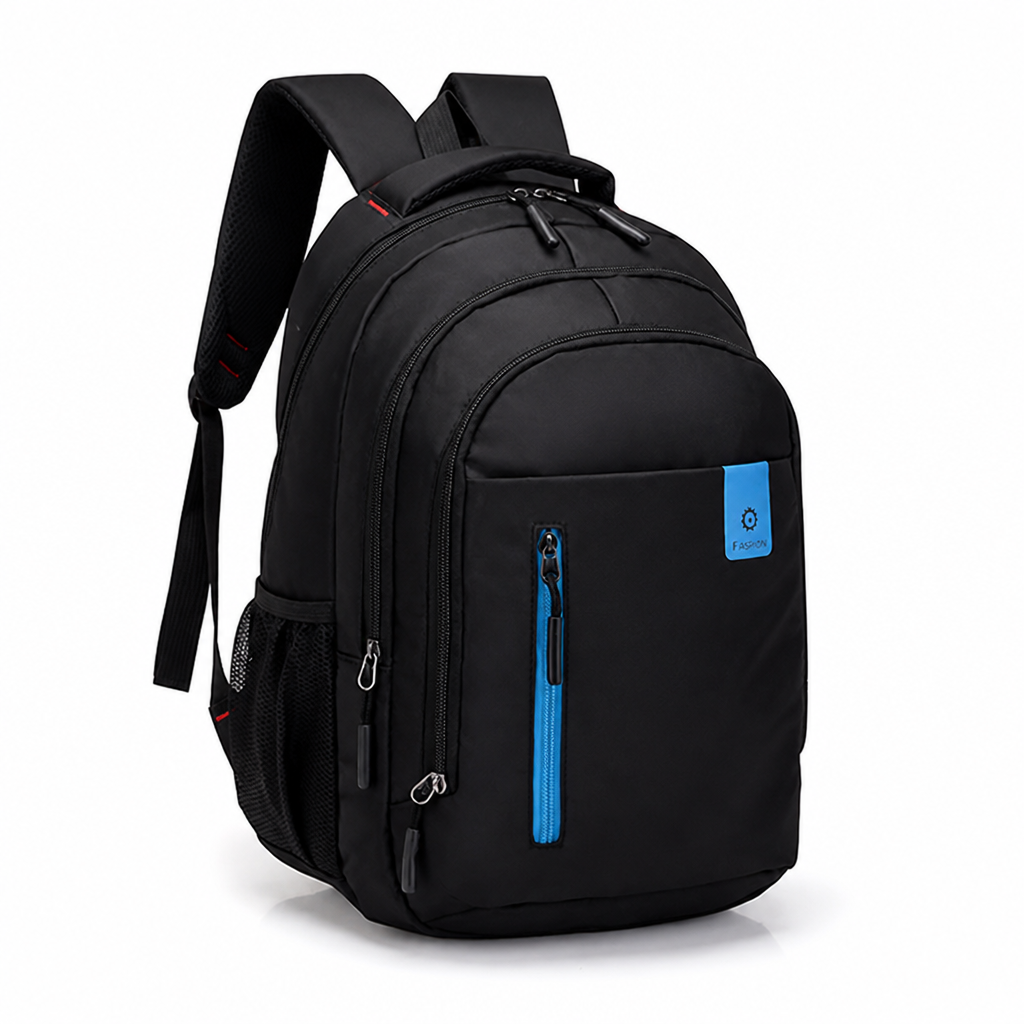 Water-Repellent Oxford Backpack (Padded Straps)