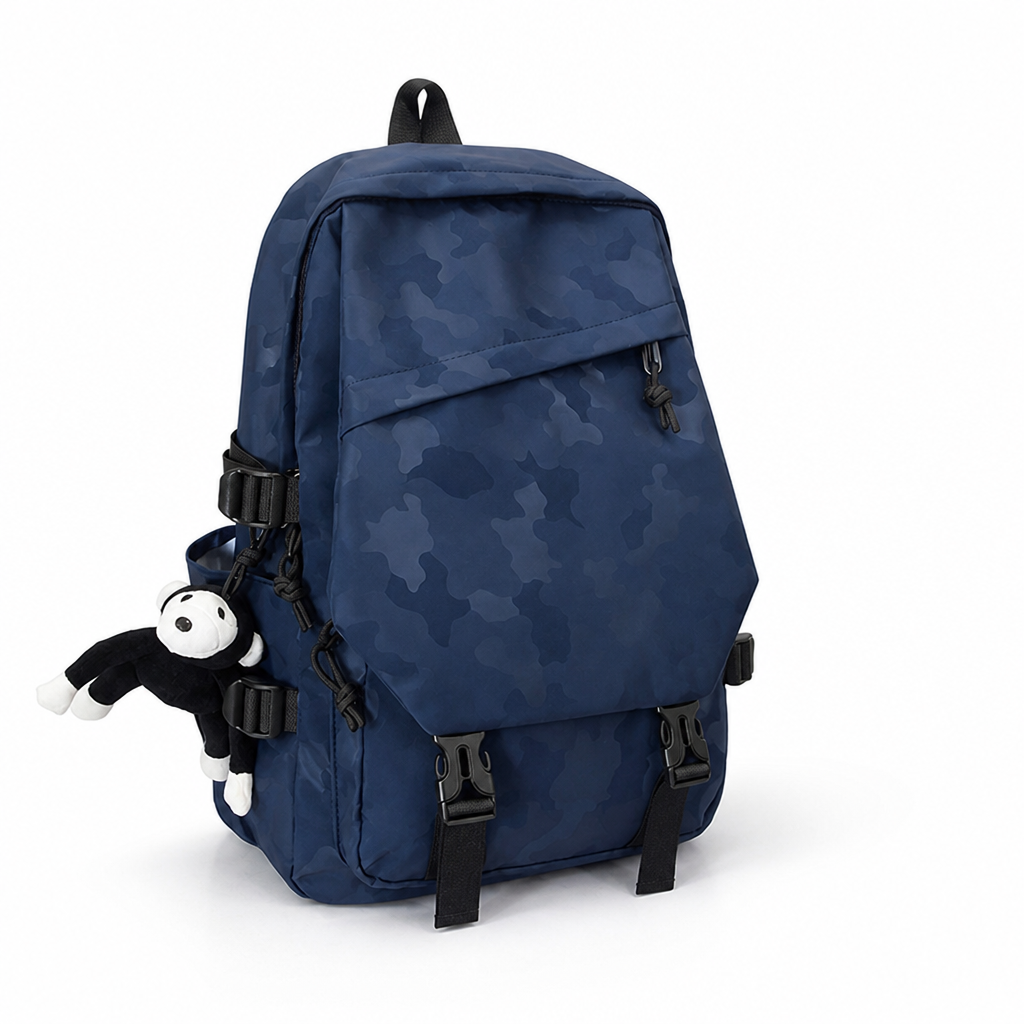 Water-Resistant Camouflage Backpack (Padded Straps)