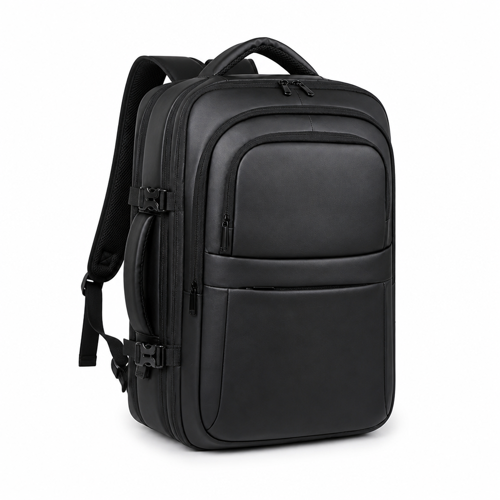 Water-Resistant Commuter Backpack With Laptop Compartment