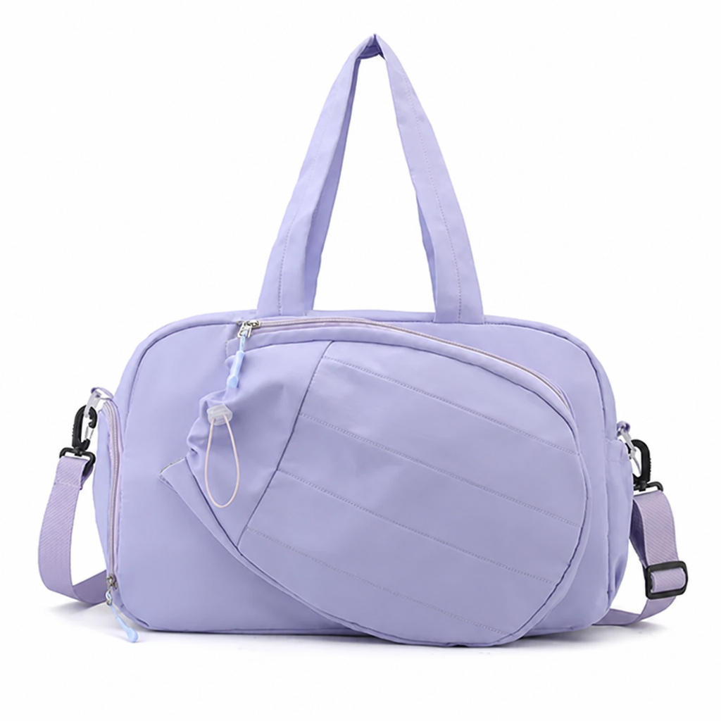 Water-Resistant Dual Racket Tennis Bag (Padded Straps)