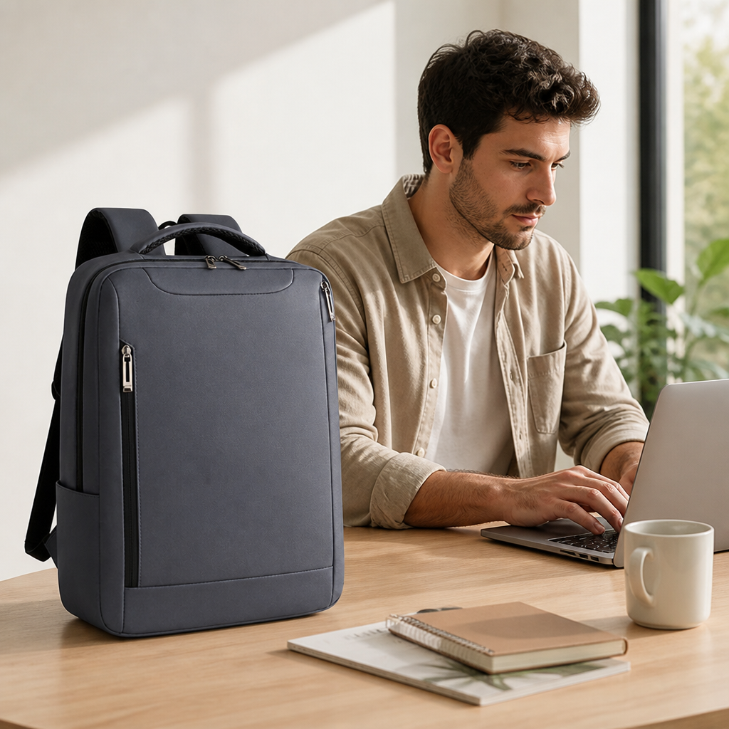 Water-Resistant Ergonomic Laptop Travel Backpack
