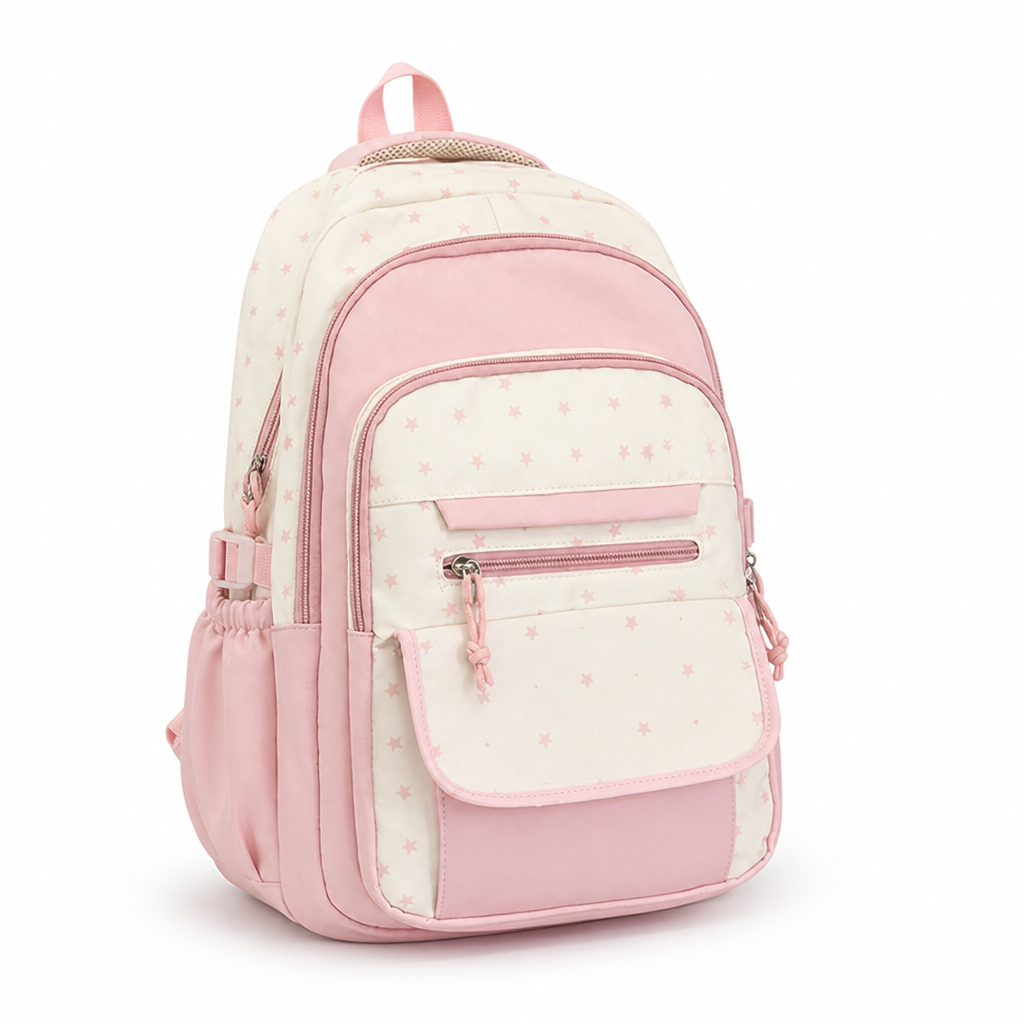 Water-Resistant Large Capacity Student Backpack (Padded Straps)