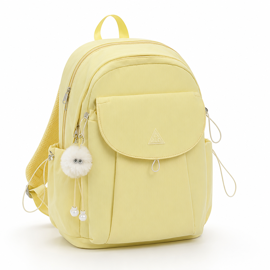 Water-Resistant & Lightweight School Backpack (Padded Back Panel)