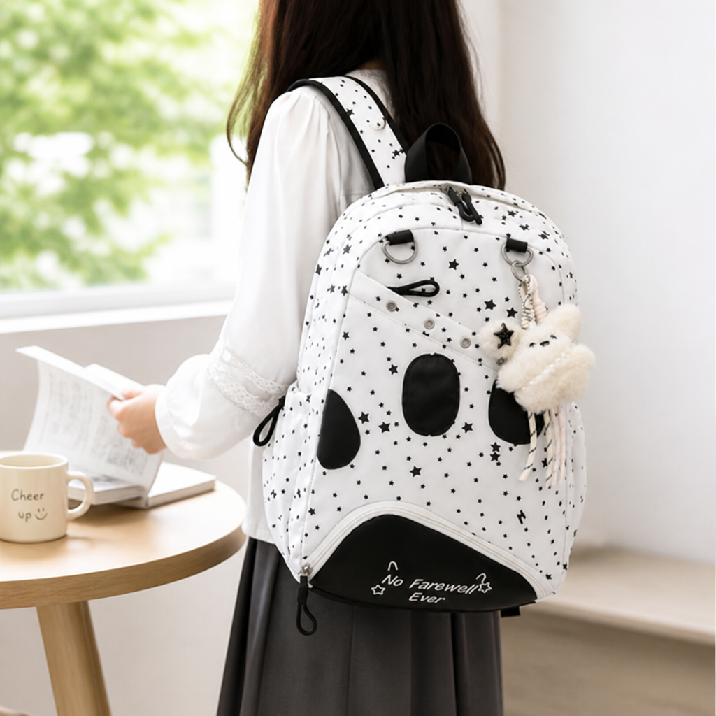 Water-Resistant Multi-Compartment Star Backpack