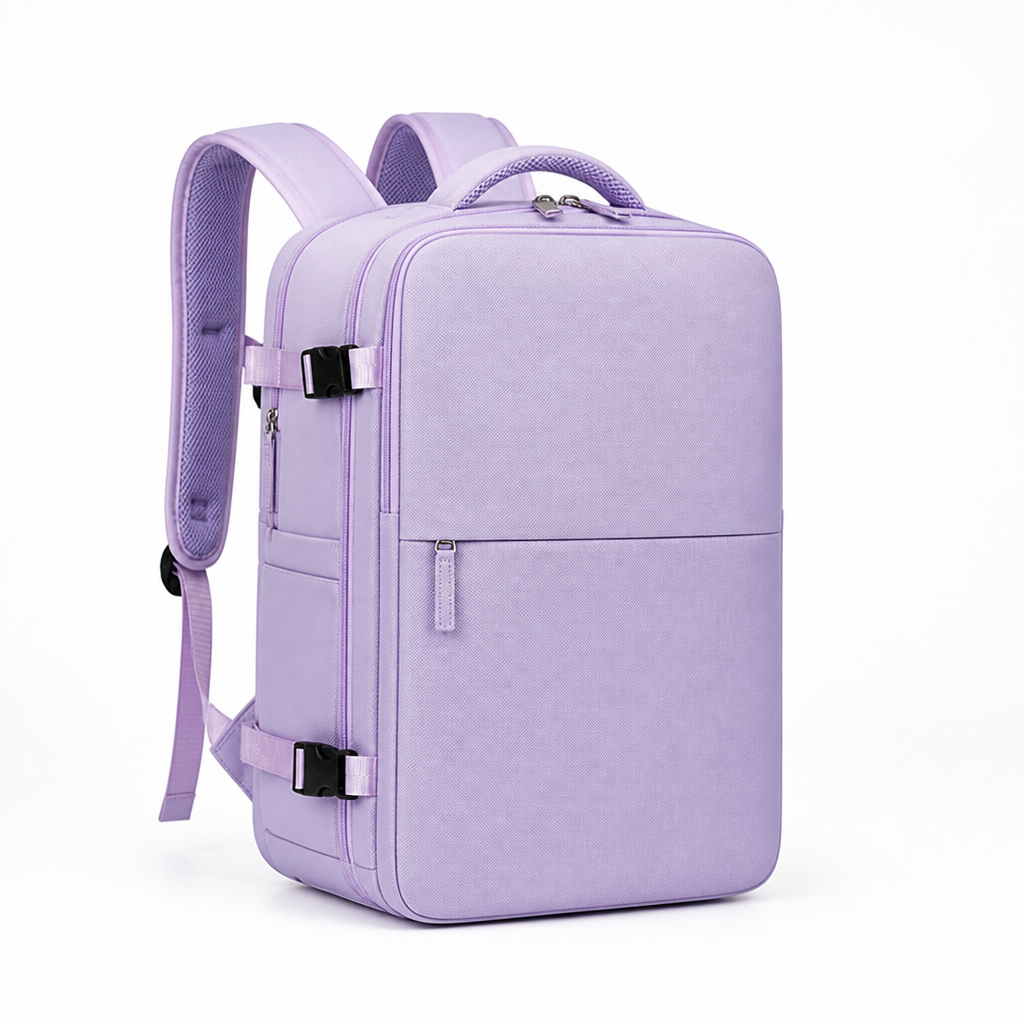 Water-Resistant Multi-Pocket Travel Backpack