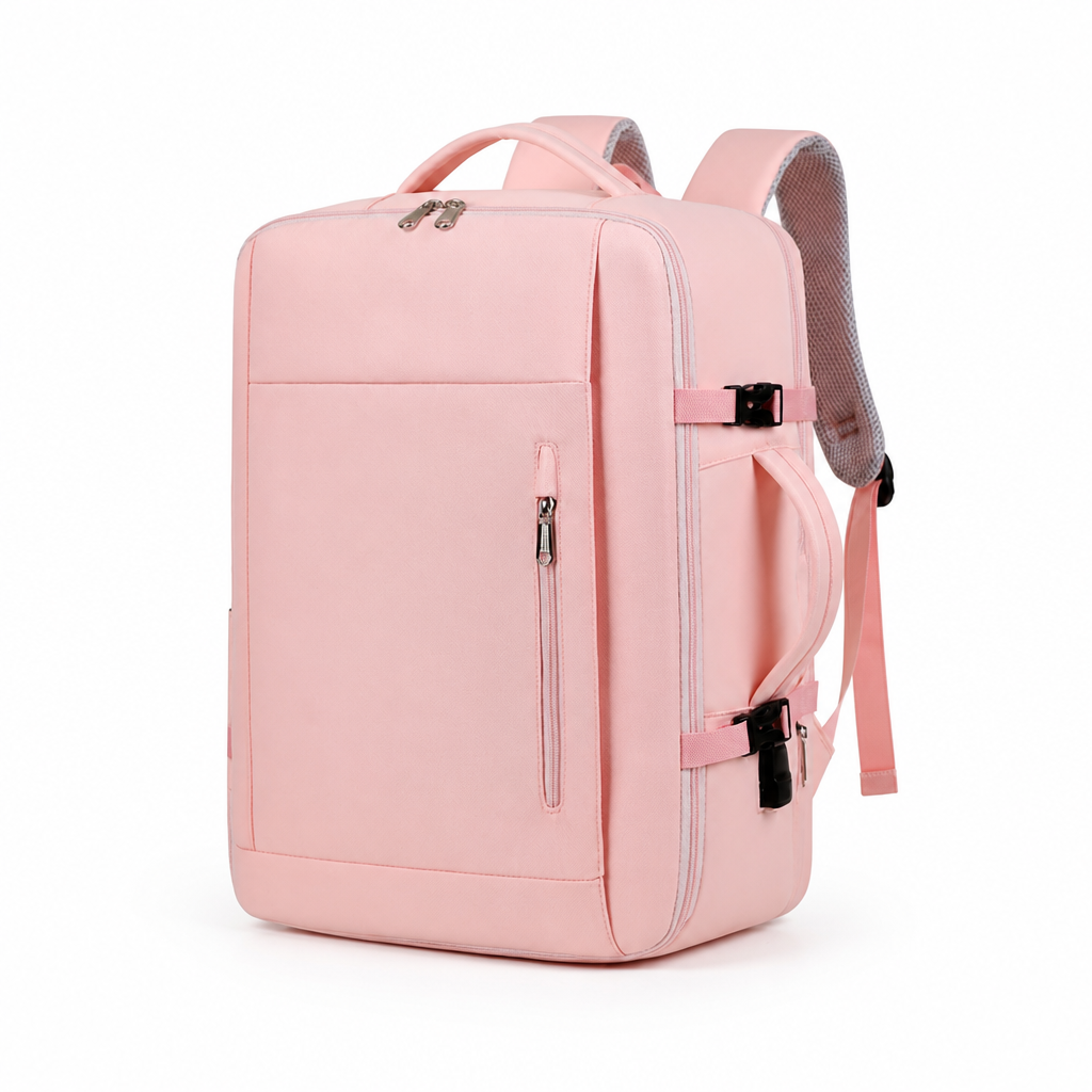 Water-Resistant Padded Back & Laptop Pocket Carry-On Backpack