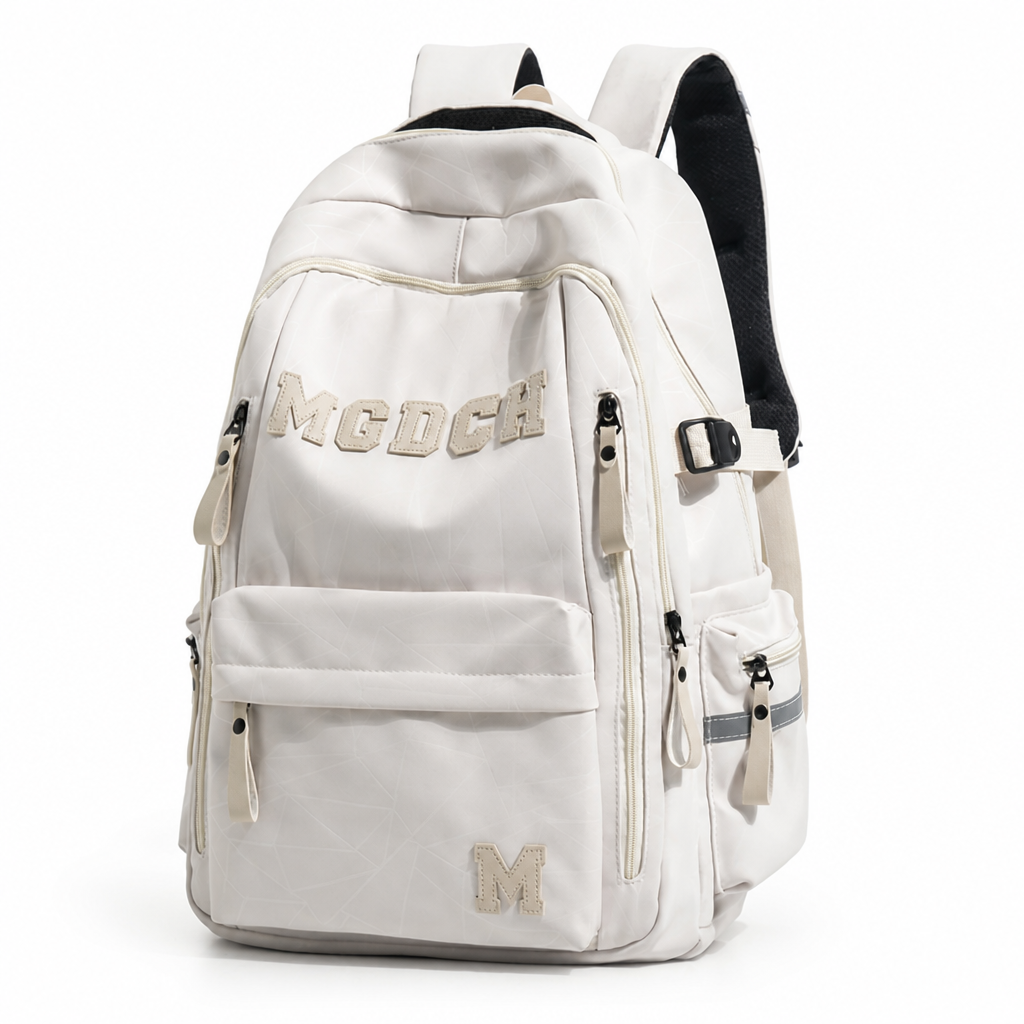 Water-Resistant Padded Laptop Backpack (Multi-Compartment)