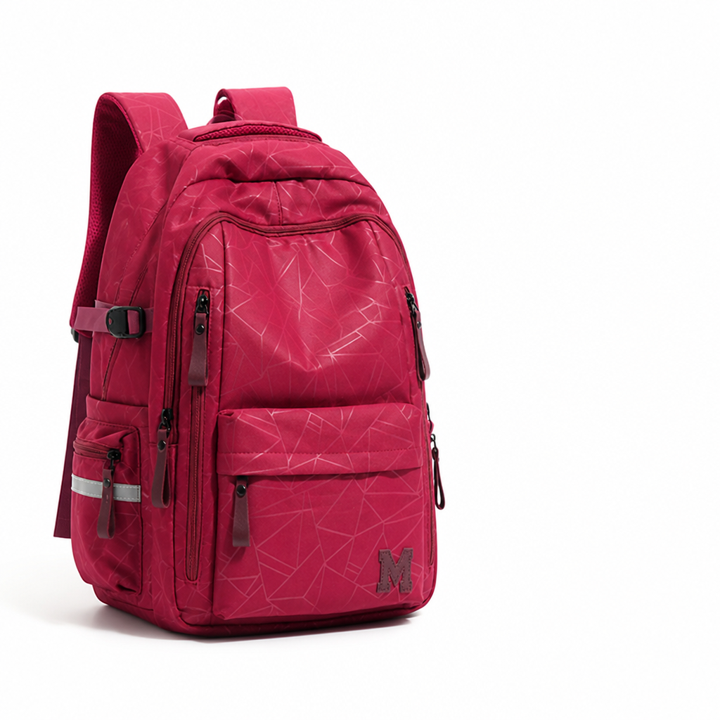 Water-Resistant Padded Laptop Backpack (Multi-Compartment)