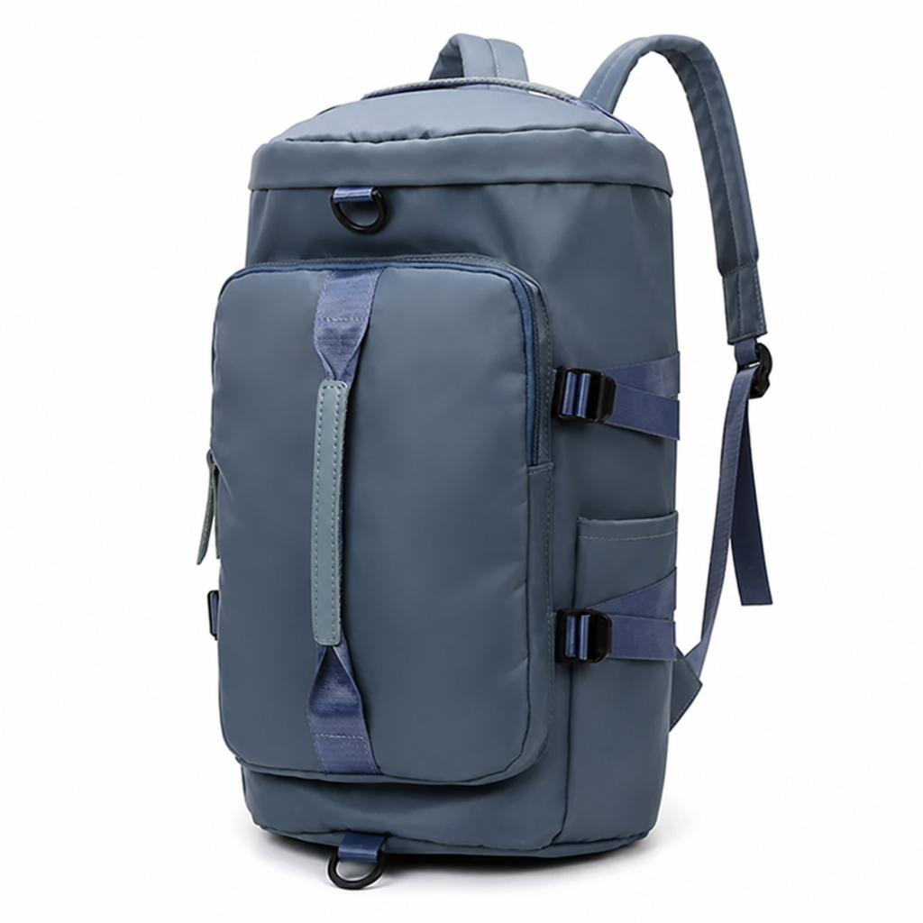 Water-Resistant Roll-Top Backpack (Padded Laptop Sleeve)
