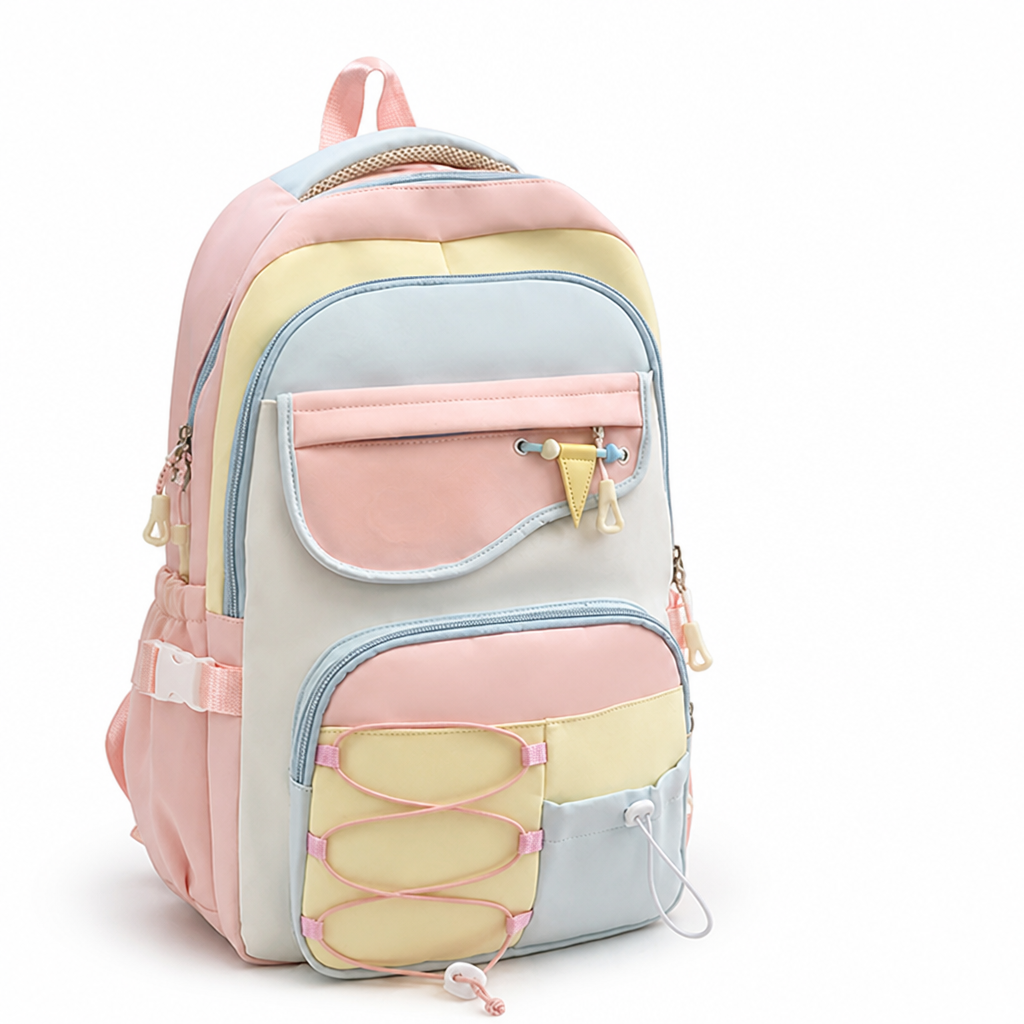 Water-Resistant Spacious School Backpack (Padded Straps)