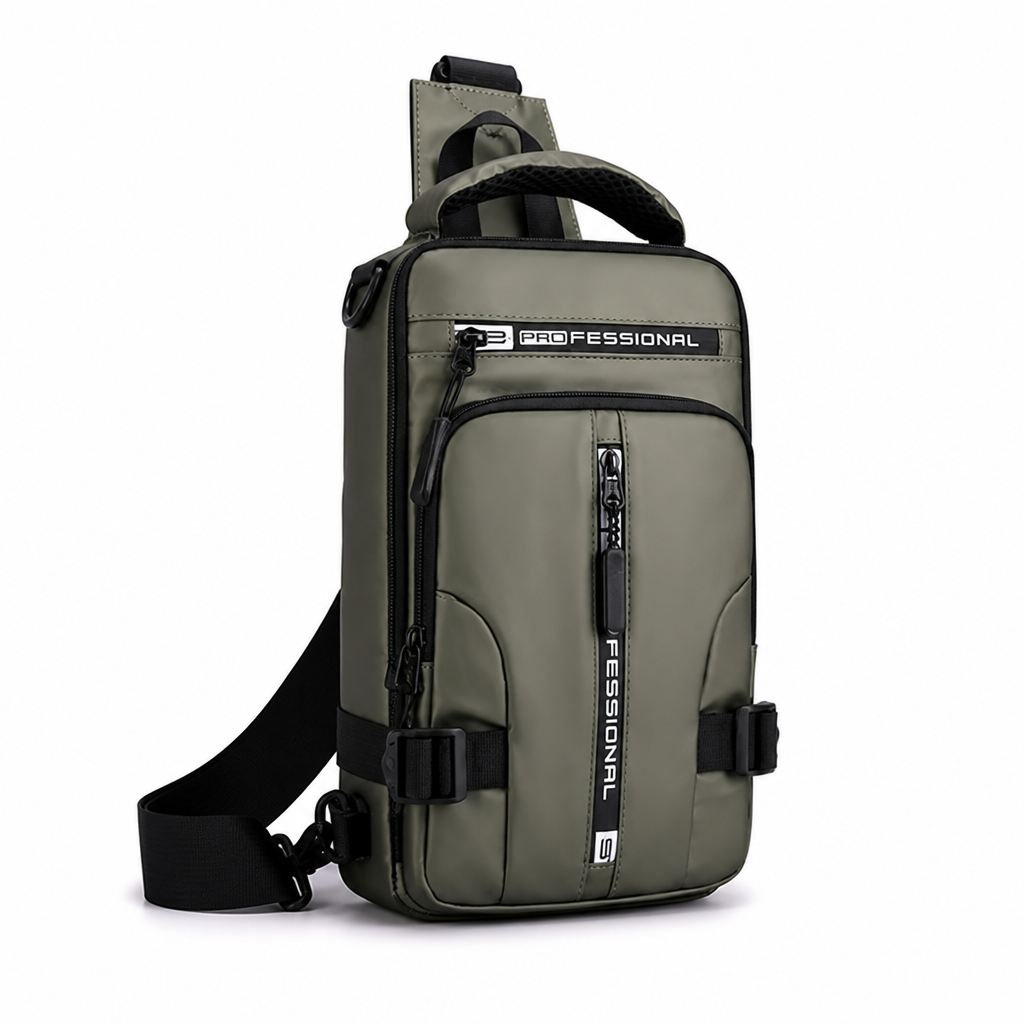 Waterproof Anti-Theft Shoulder Bag With USB Port