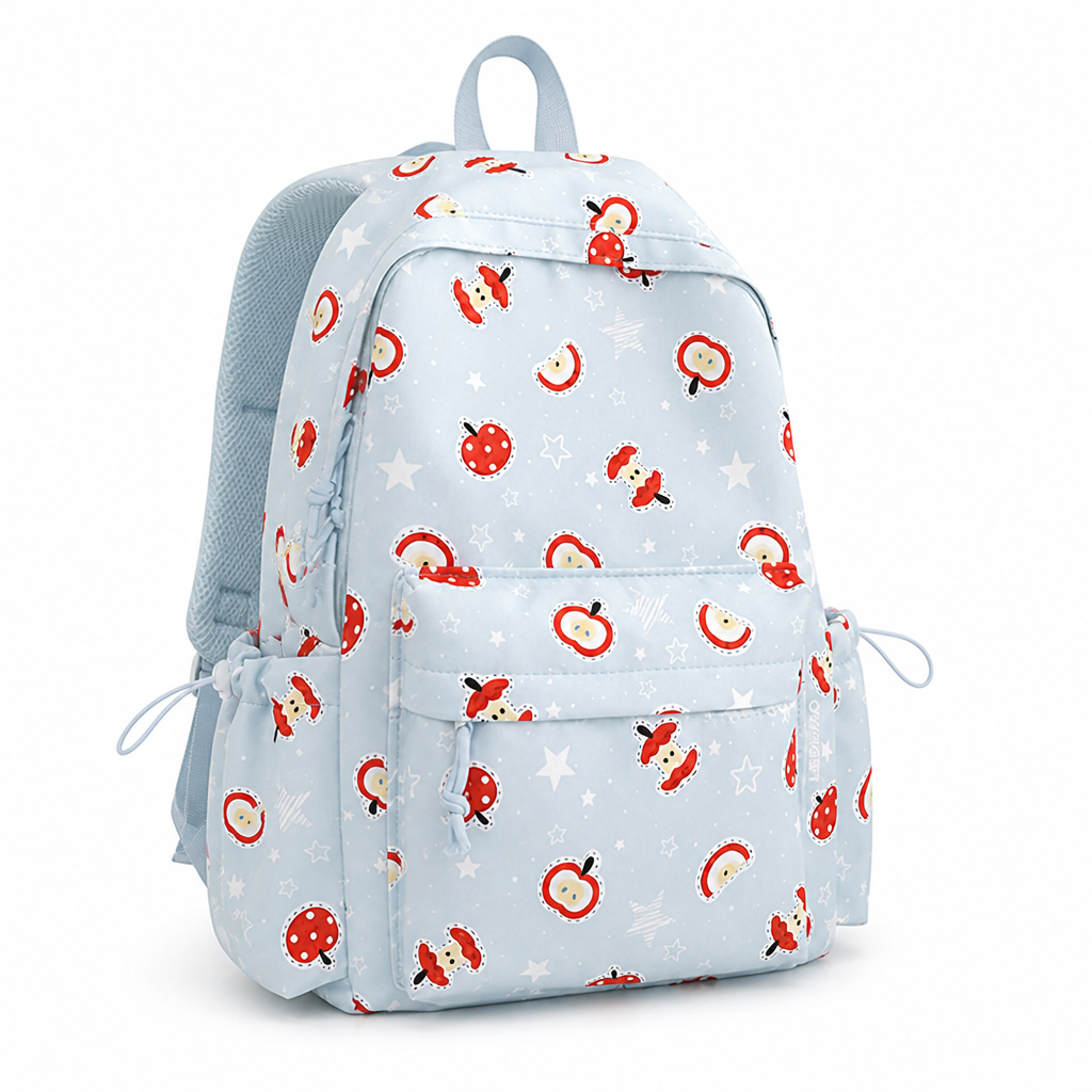 Waterproof Character-Print School Backpack