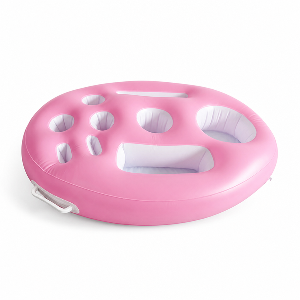Waterproof Inflatable Multi-Compartment Beverage & Snack Bar