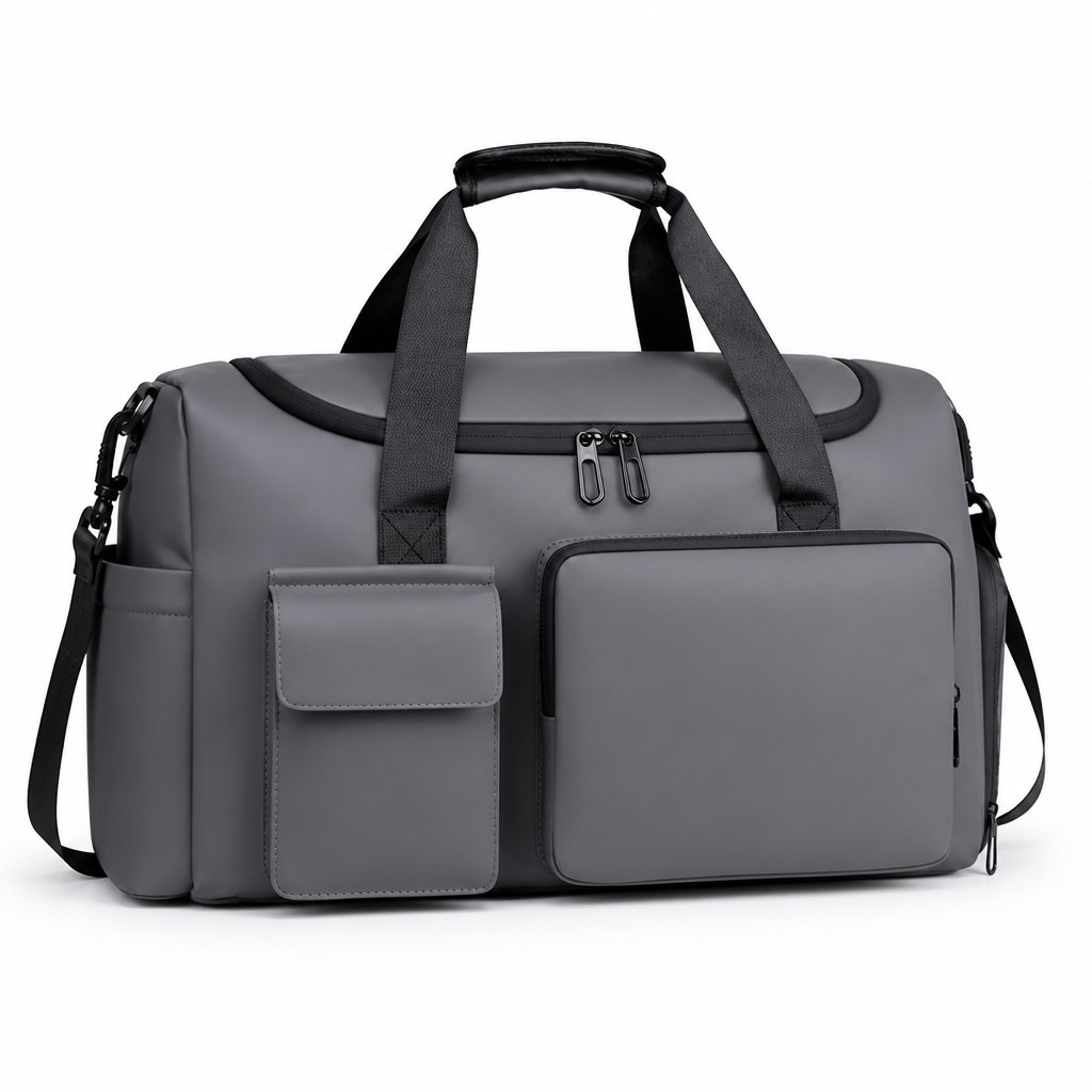 Waterproof Multi-Pocket Duffel Bag (Detachable Strap)