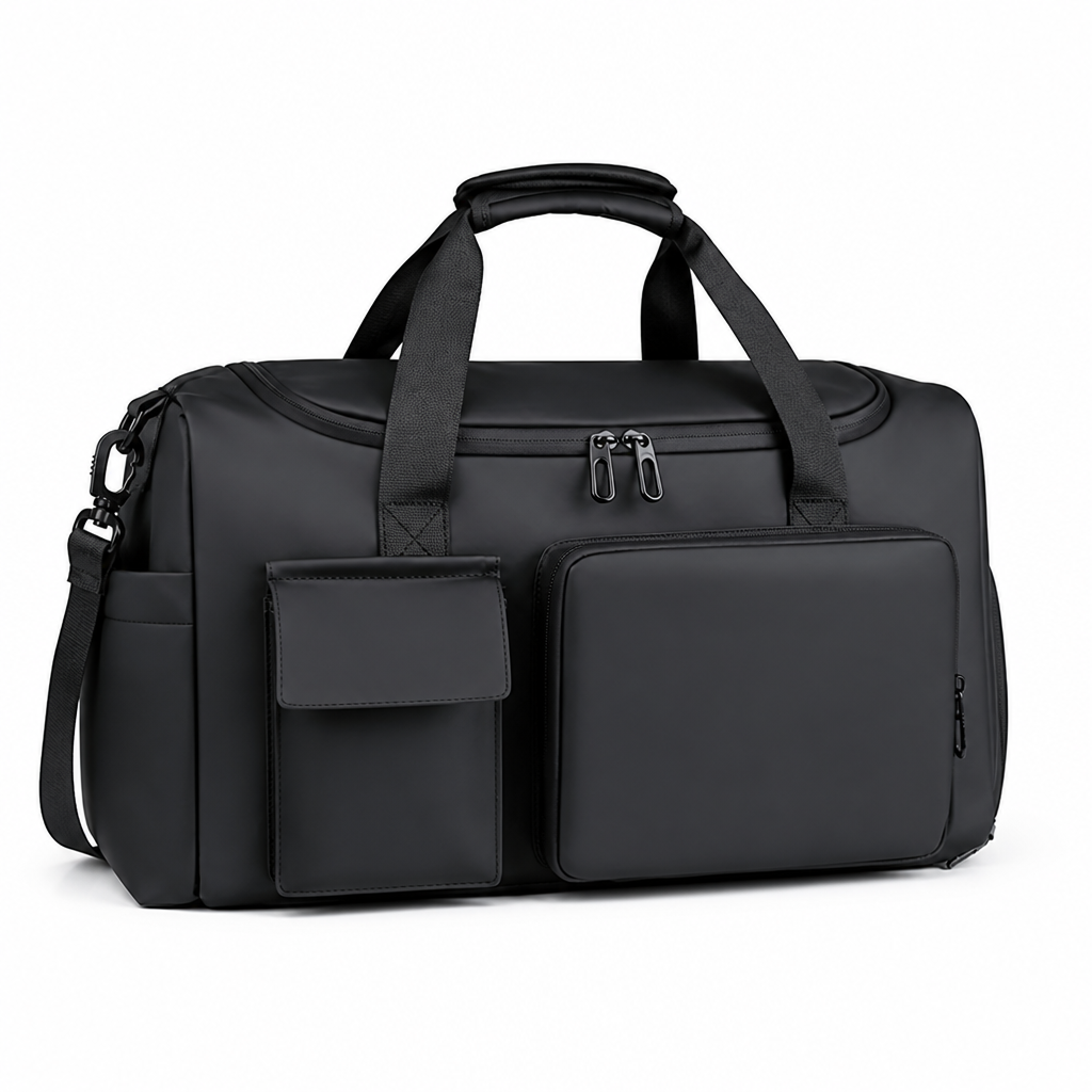 Waterproof Multi-Pocket Duffel Bag (Detachable Strap)