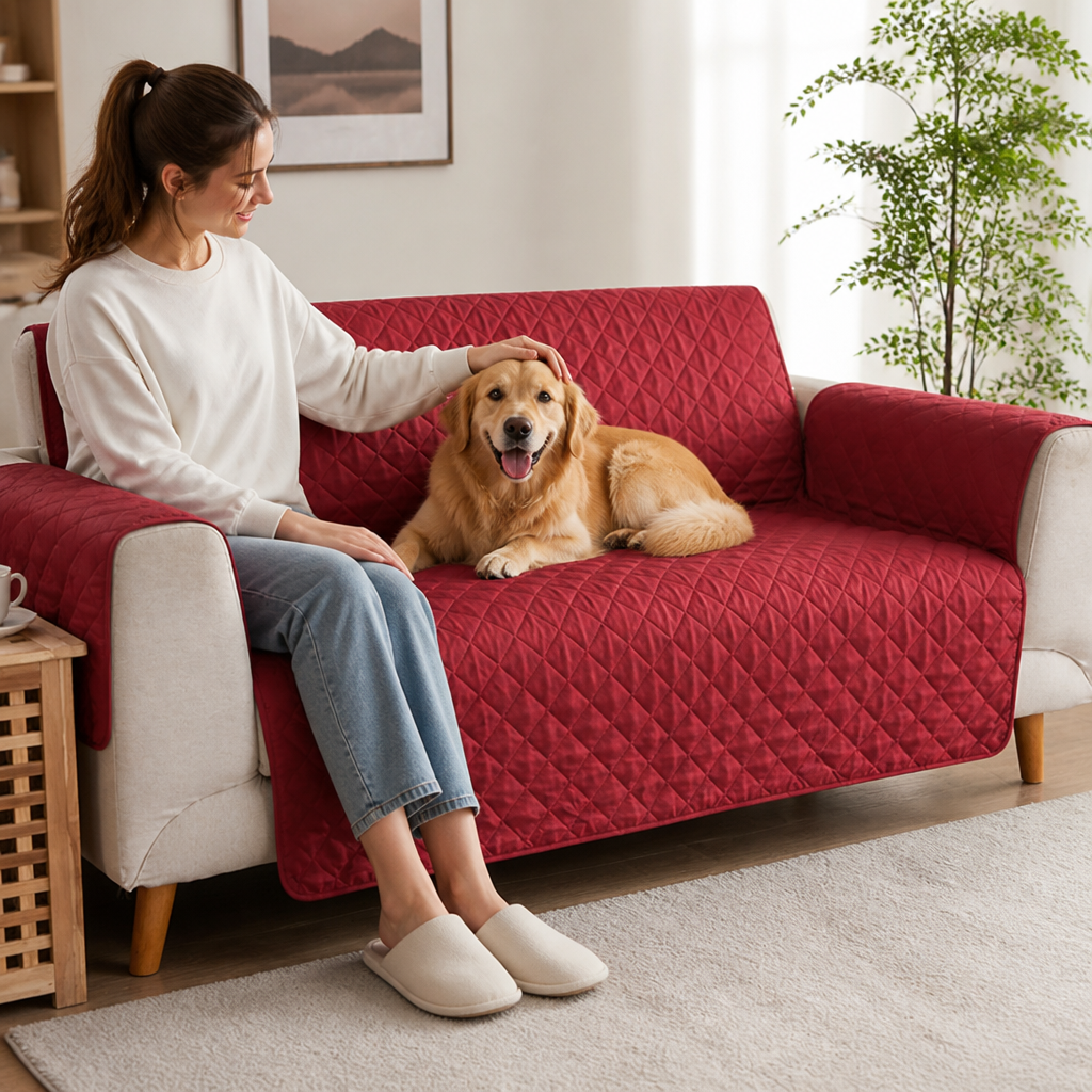 Waterproof Non-Slip Padded Sofa Protector (1-3 Seater)