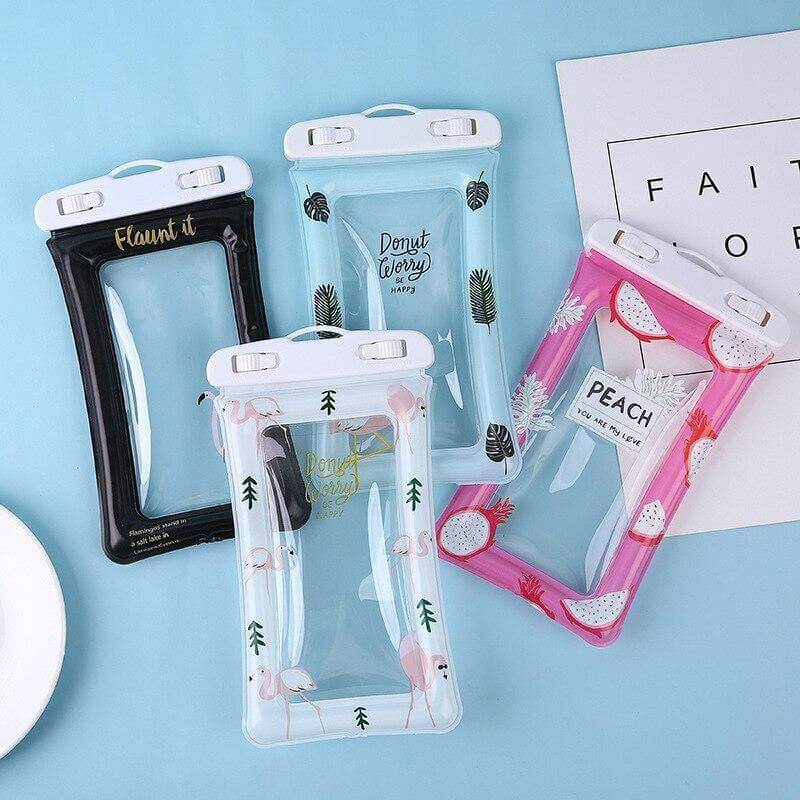 Waterproof Phone Case Universal Fit With Safety Lanyard