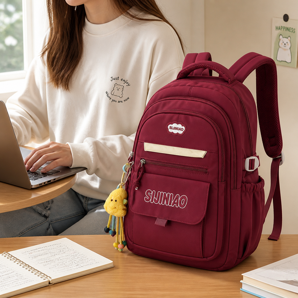 Waterproof Teardrop School Backpack (Laptop & Tablet Pockets)