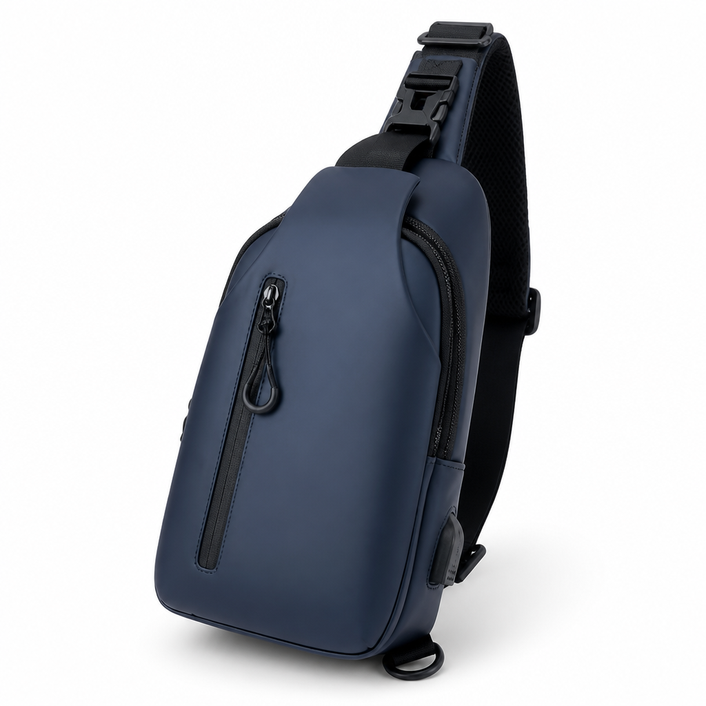 Waterproof USB-Charging Multi-Compartment Explorer Bag