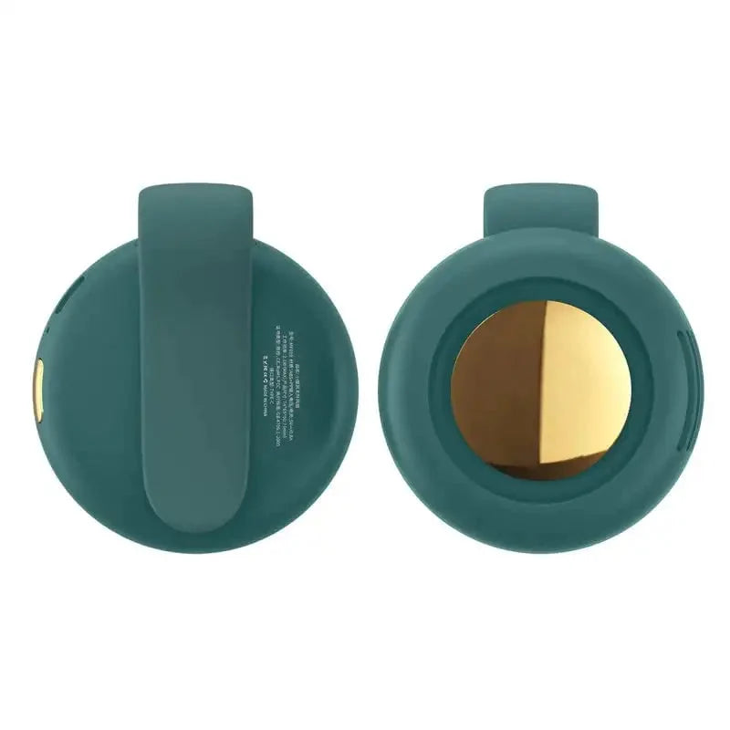 Wearable Clip Fan Bladeless USB Rechargeable 23-Hour Runtime