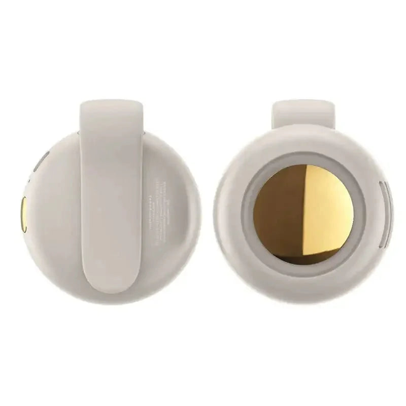 Wearable Clip Fan Bladeless USB Rechargeable 23-Hour Runtime