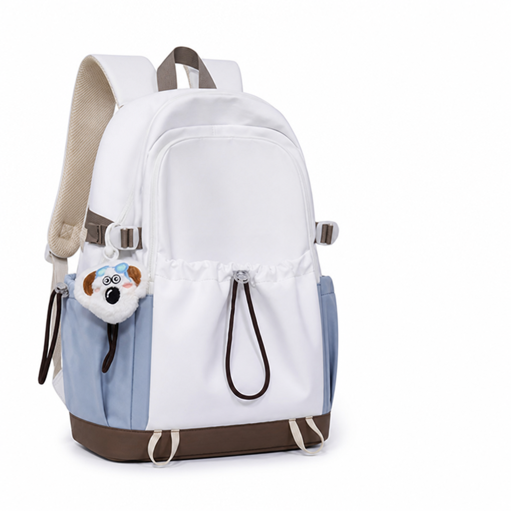 Weather-Resistant Laptop & Multi-Compartment Backpack (Padded Mesh Back)