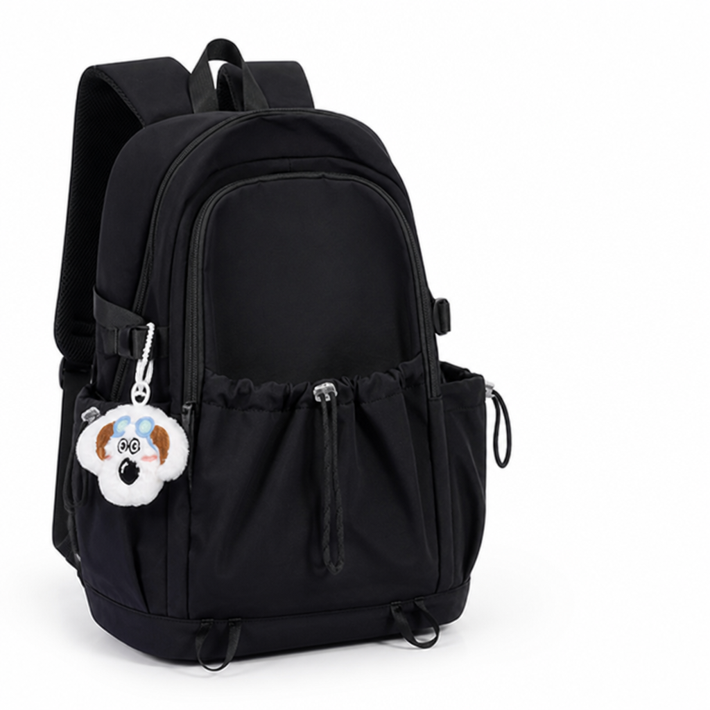 Weather-Resistant Laptop & Multi-Compartment Backpack (Padded Mesh Back)