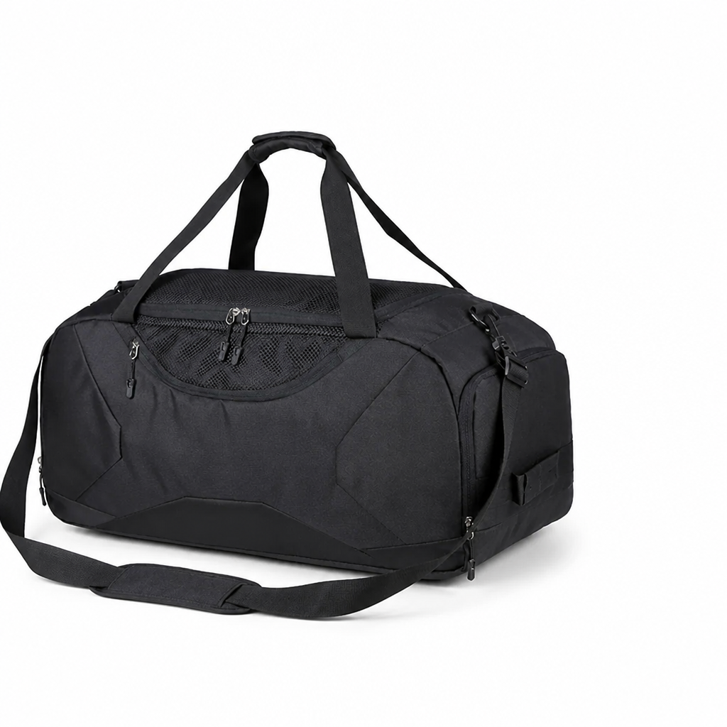 Weather-Resistant Large Capacity Multi-Pocket Duffel Bag