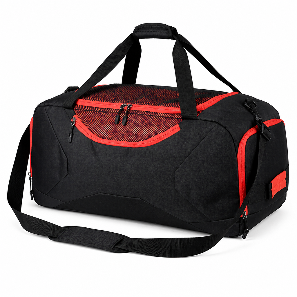Weather-Resistant Large Capacity Multi-Pocket Duffel Bag