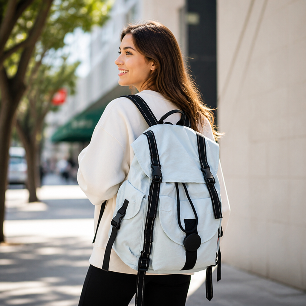 Weather-Resistant Multi-Compartment Backpack (For School & Hiking)