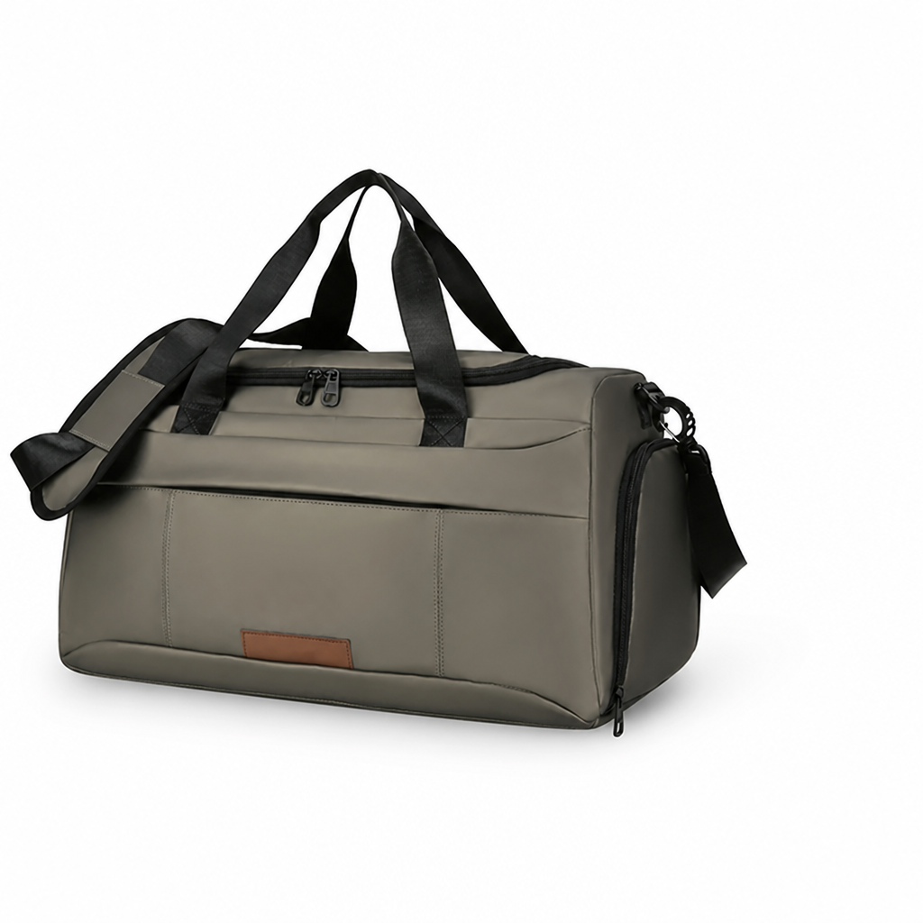 Weather-Resistant Multi-Compartment Duffle Bag