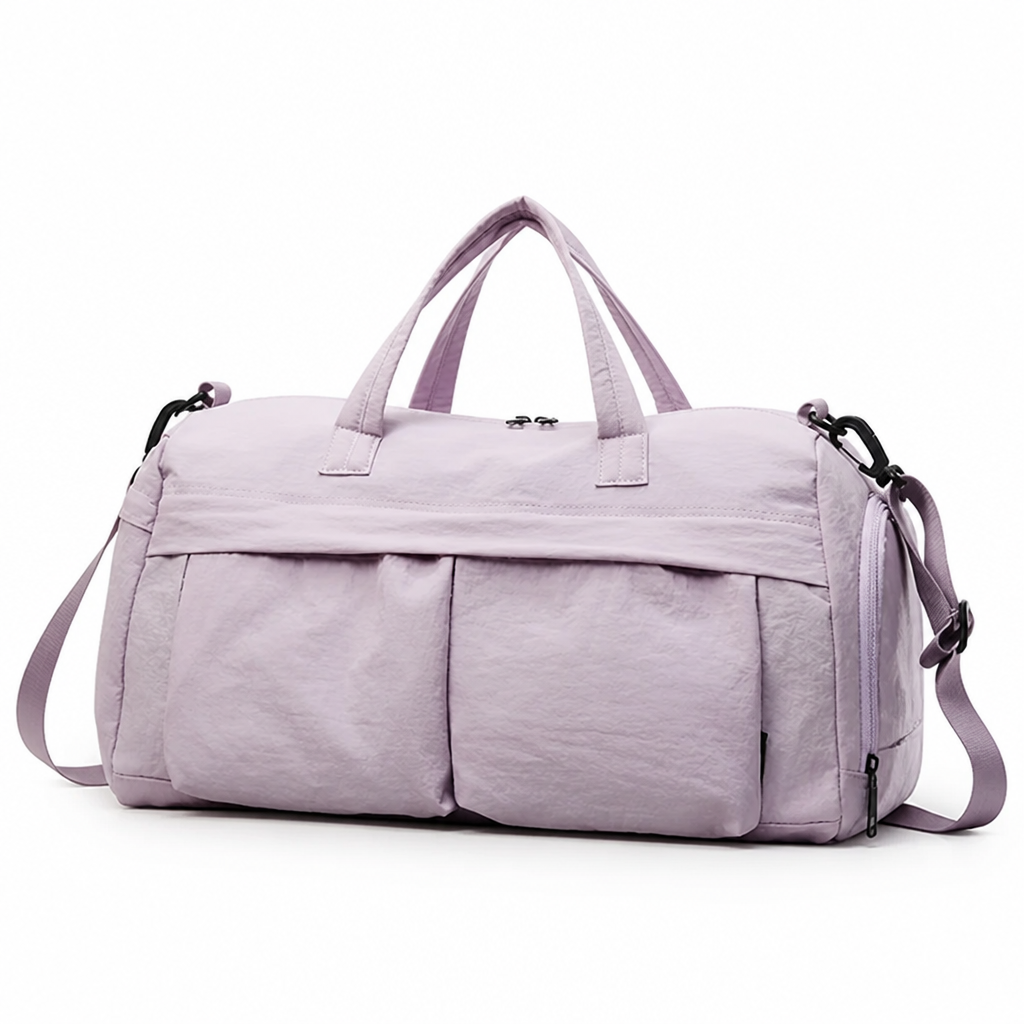 Weather-Resistant Multi-Pocket Travel Duffel Bag