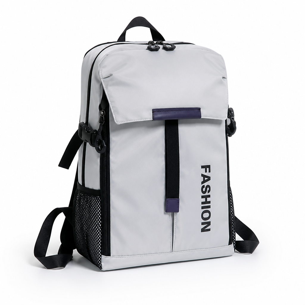 Weather-Resistant Multiple-Pocket Backpack