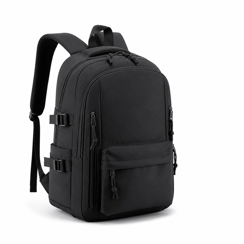 Weather-Resistant Padded Laptop Travel Backpack (Fits 17-Inch)