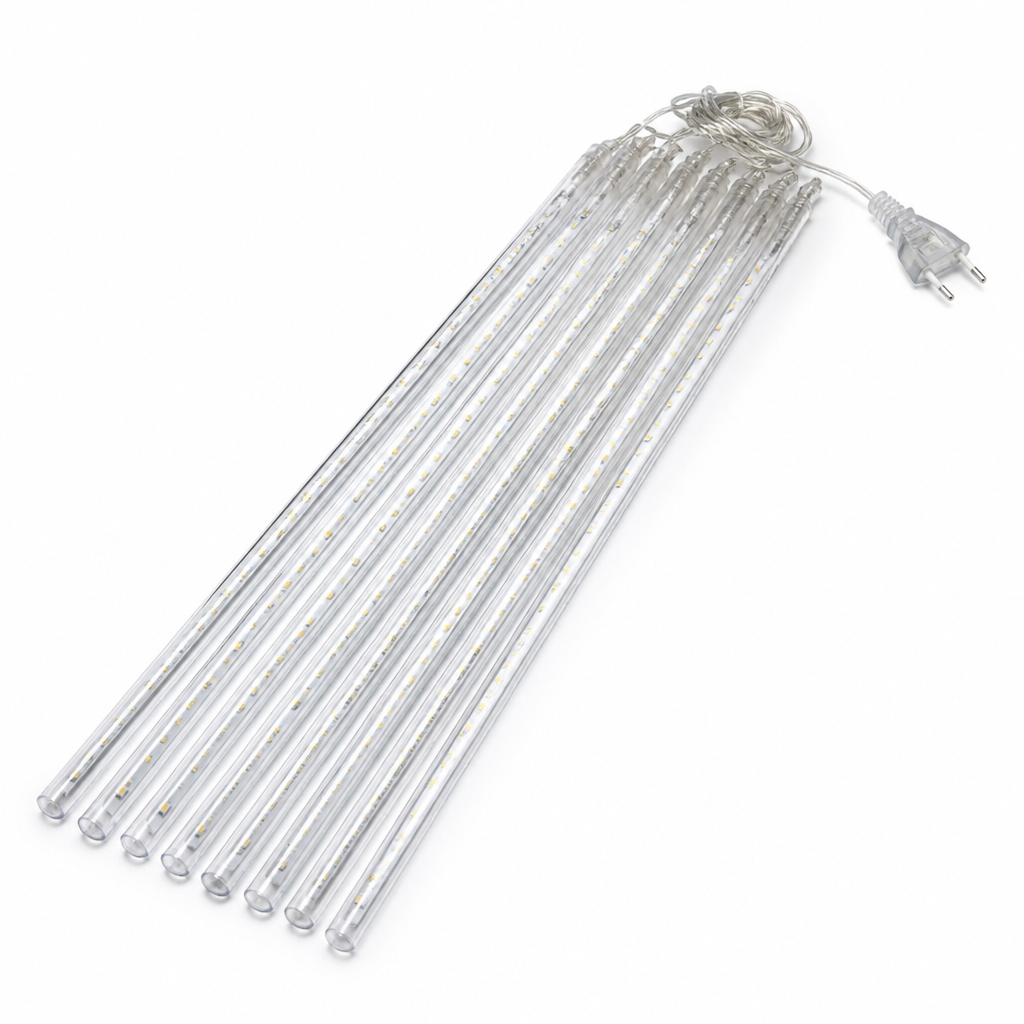 Weatherproof Sequential LED Meteor Shower String Lights (Connectable)