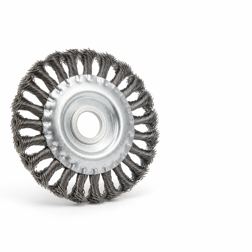 Weed Brush Attachment Twisted Steel Wire