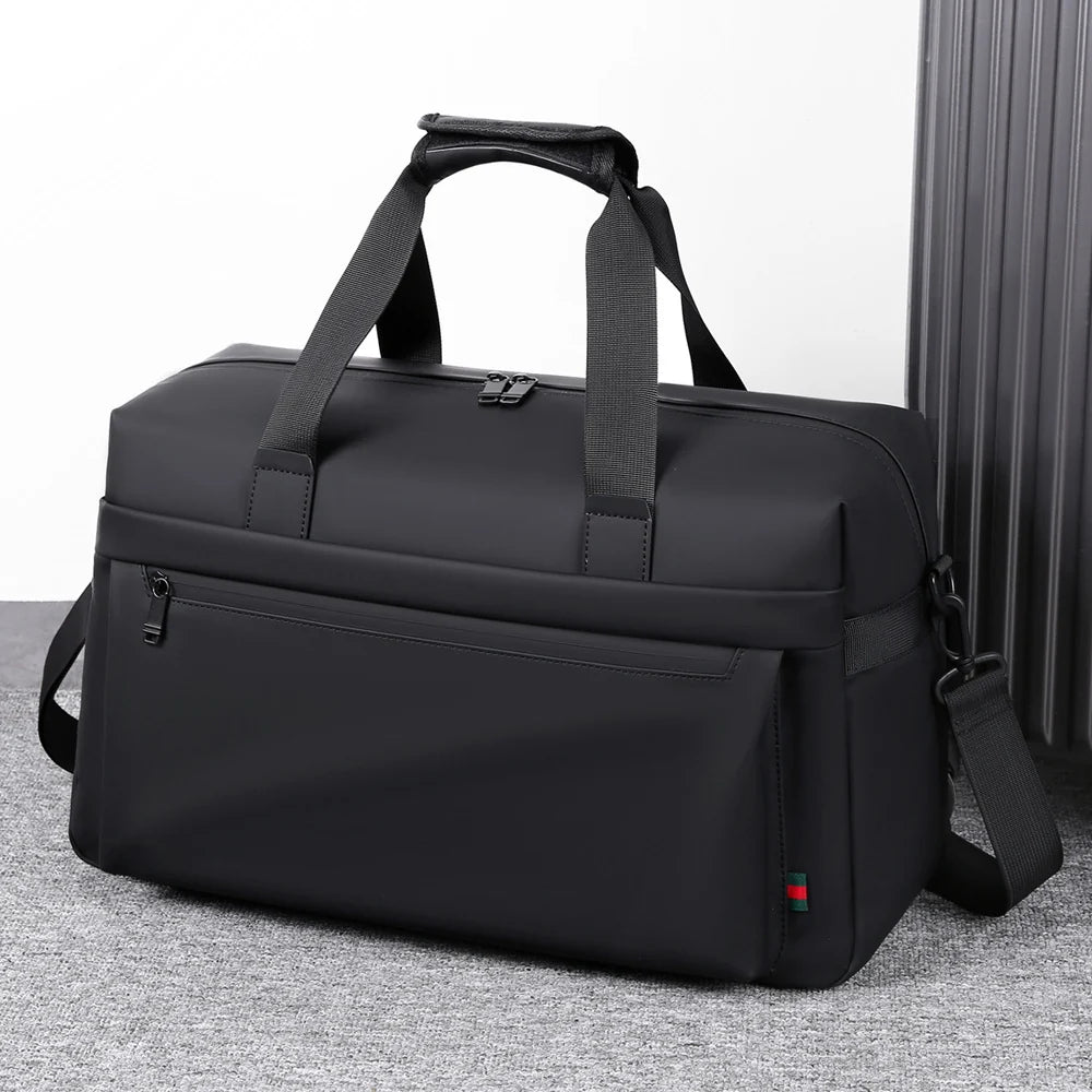Weekender Bag Weather-Resistant Multiple Pockets Adjustable Strap