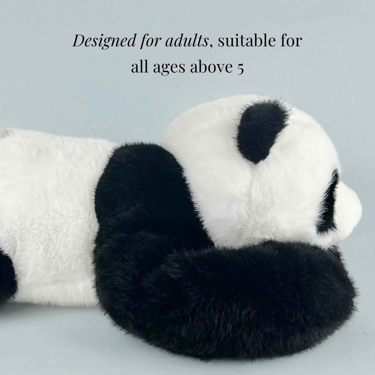 Weighted Stuffed Panda Extra-Long Hugging Arms 2.2 or 5.5 lb